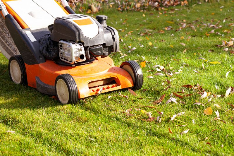 Fall Lawn Care Equipment